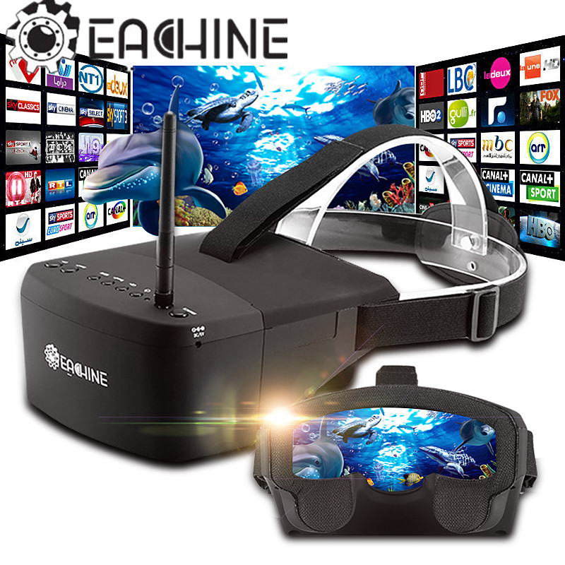 Skyzone Sky04O Pro Fpv Goggles - Eachine EV800 5 Zoll 800 x