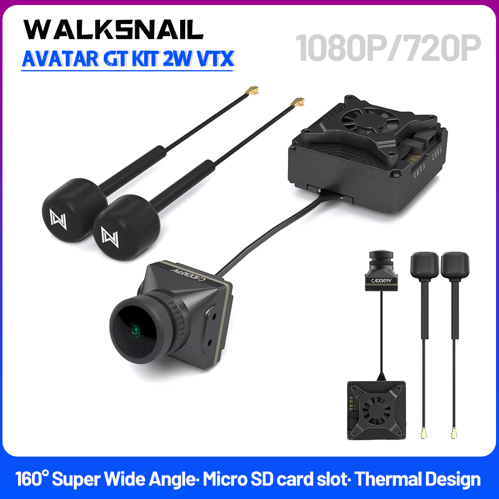 Walksnail Avatar Gt Kit 2W Vtx - Walksnail Avatar GT KIT 2 W